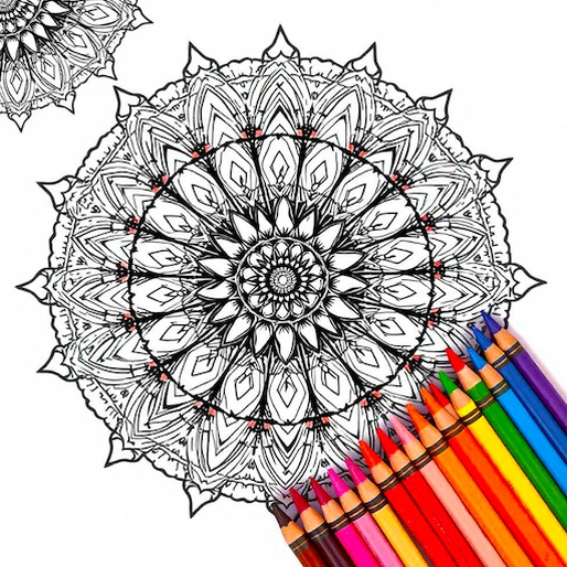 Coloring Book For Relaxation
