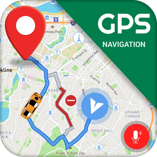 GPS Maps Voice Navigation App