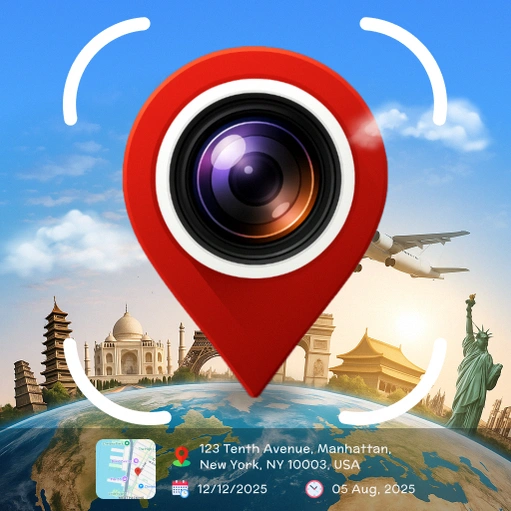 GPS Camera: Geotag Photo Map