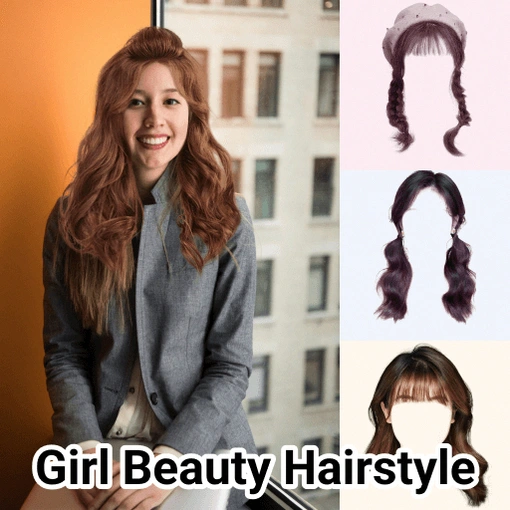 Girl beauty hairstyle - braid