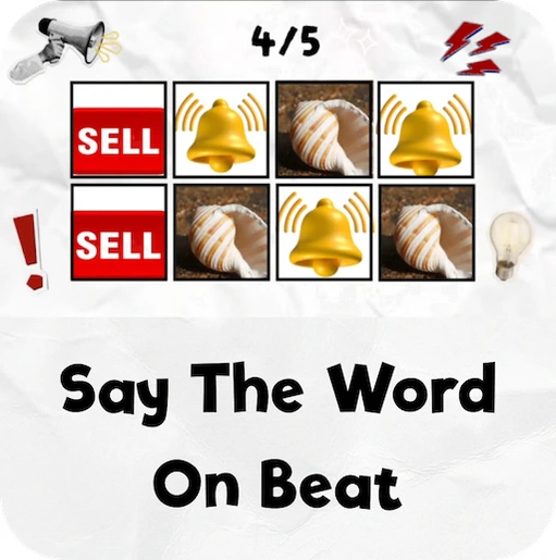 Say The Word On Beat: Fun Game