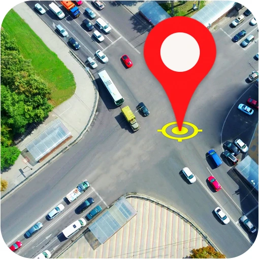 Peta Satelit Bumi GPS langsung