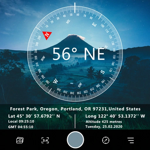 Kamera GPS Lite untuk Lokasi