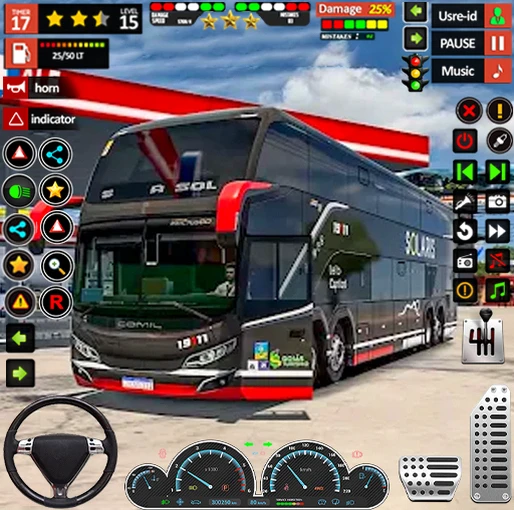 euro bus game - bus simulator