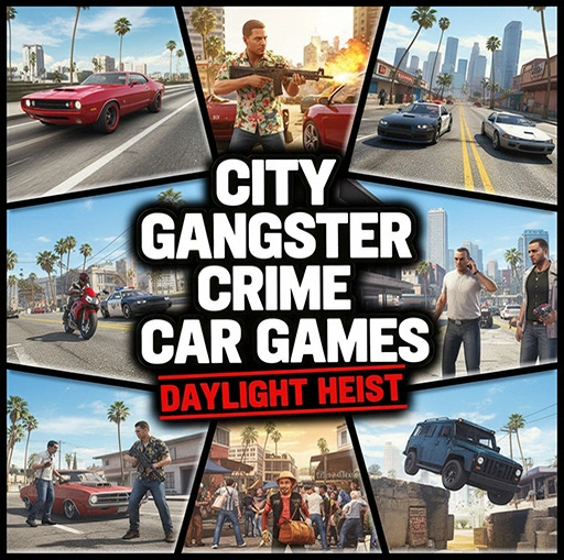 City Gangster Crime Car Games