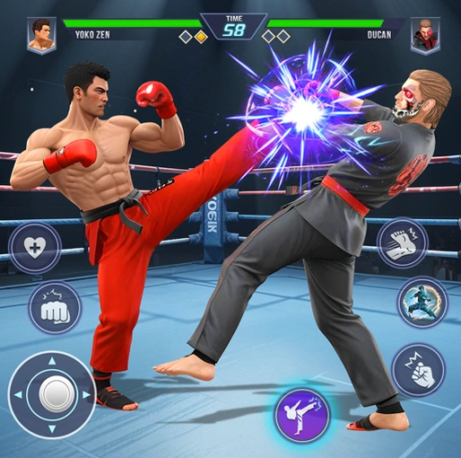 Karate Legends Permainan Tinju