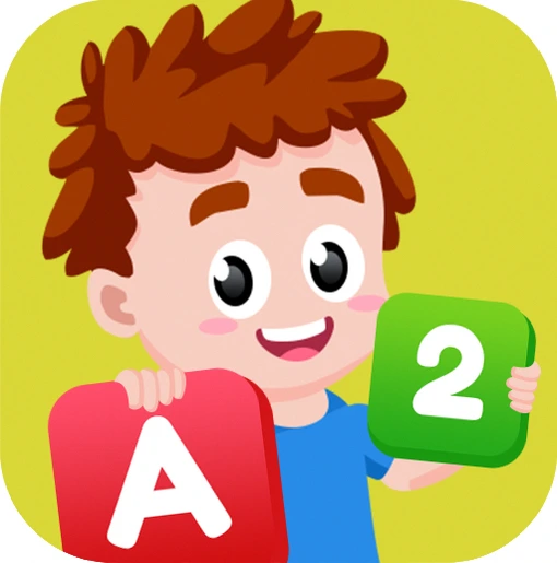 Belajar Huruf + Angka Tk Paud