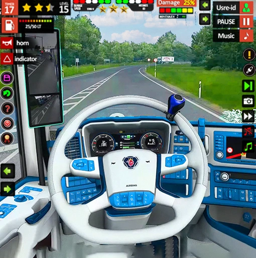 Real Bus Driving Games Sim 3D