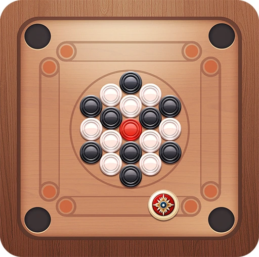Carrom Go-Disc Board Game