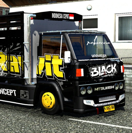 Mod dan Livery Truck Rebecca