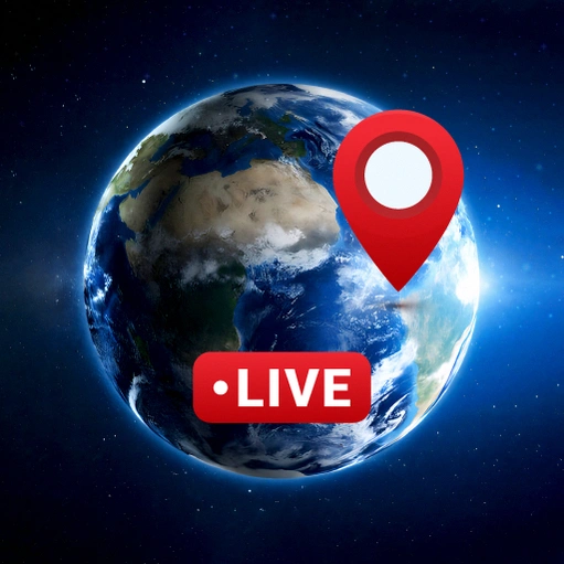 3D Earth Map: Live World View