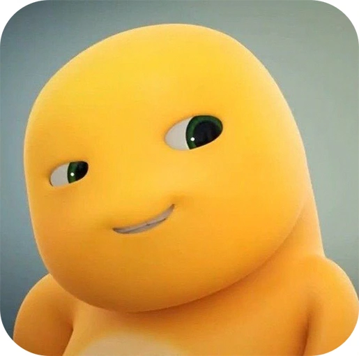 Sticker Dino Kuning WASticker