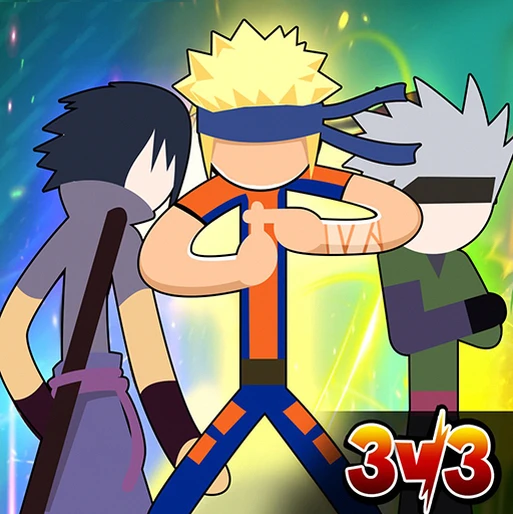 Stickman Ninja 3v3 Battle
