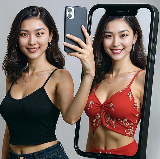 Coba Pakaian dengan AI