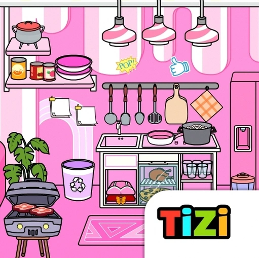 Kota Tizi: Rumah Merah Muda