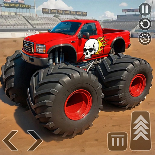 Game Truk Monster Mega Ramp