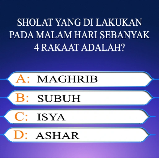 Kuis Millionaire Islam