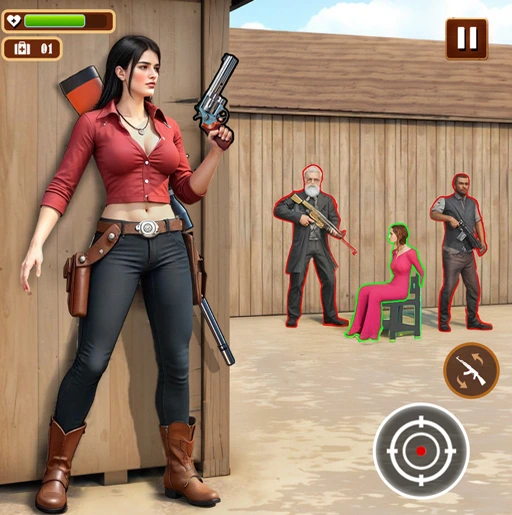 western survival shooting game