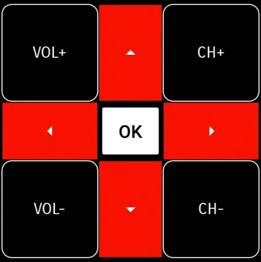 Toshiba Smart TV Remote