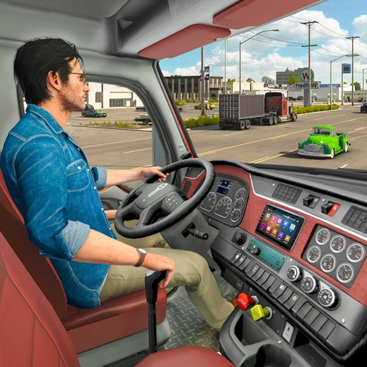 Game mengemudi truk kota 2025