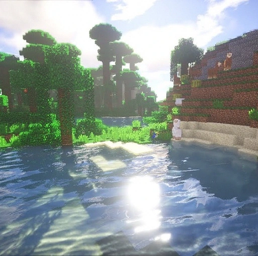Addon Shaders สำหรับ Minecraft