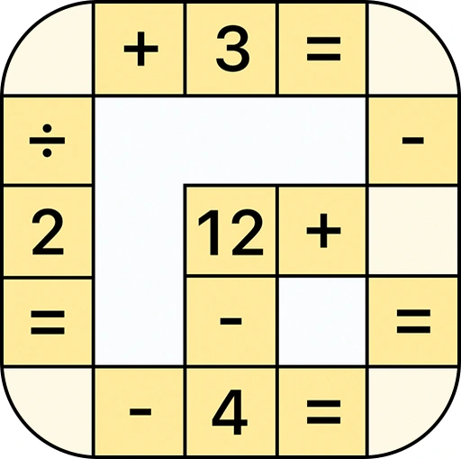 Math Puzzle Games - Crossmath