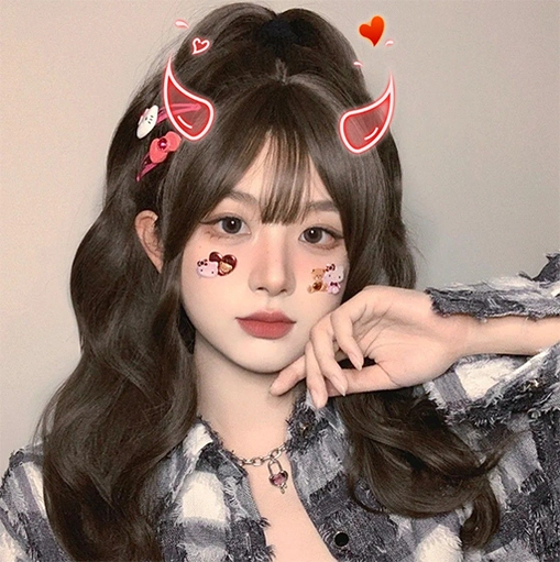 Neon Horns Devil Camera