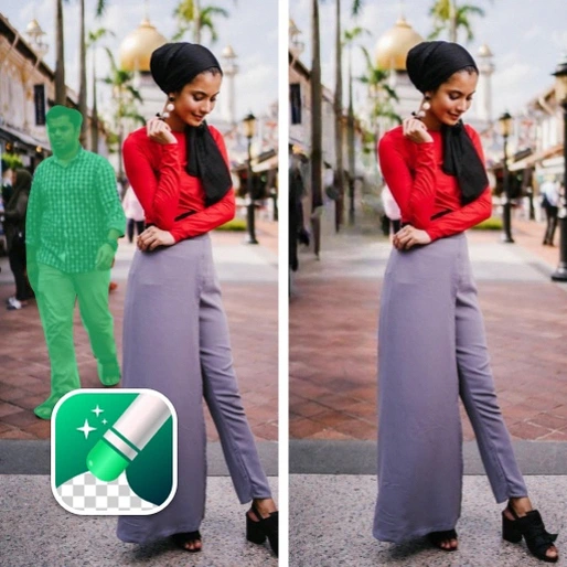 Hapus Objek Foto - Pic Retouch